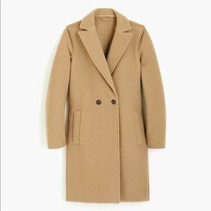 J. Crew Daphne Topcoat in Autumn Biscuit